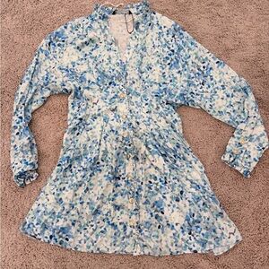 Zara Multicolor Ruffled Blouse